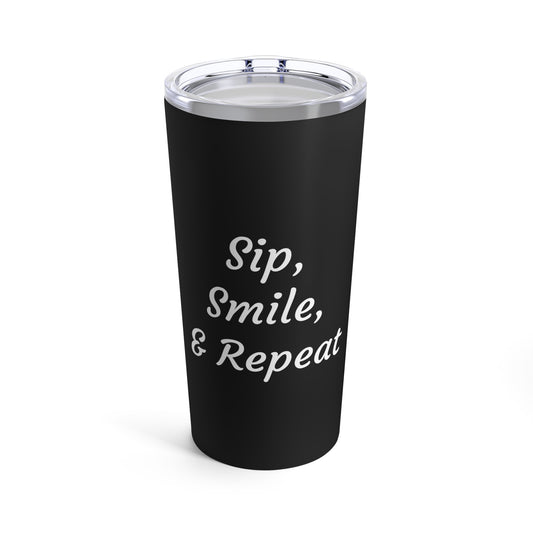 Sip, Smile, & Repeat Tumbler